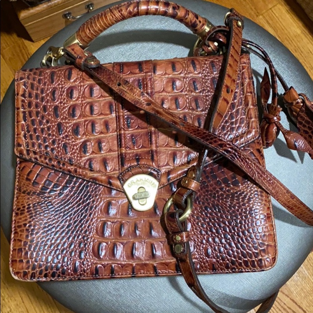 Brahmin handbag pecan